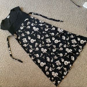 90s grunge babydoll midi dress